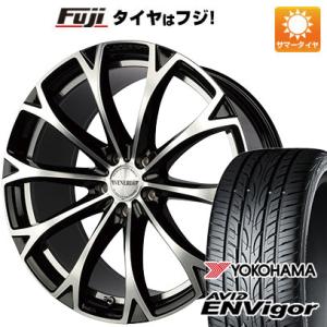 【新品国産5穴114.3車】 夏タイヤ ホイール4本セット 225/40R19 ヨコハマ エイビッド エンビガーS321 ヴェネルディ レガート 19インチ｜fujicorporation