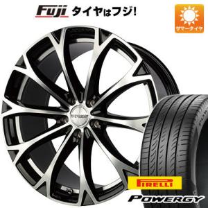 【新品国産5穴114.3車】 夏タイヤ ホイール4本セット 225/40R19 ピレリ パワジー ヴェネルディ レガート 19インチ｜fujicorporation