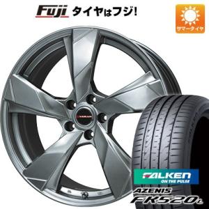 【新品国産5穴114.3車】 夏タイヤ ホイール4本セット 225/40R19 ファルケン アゼニス...