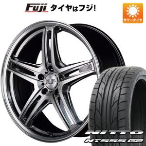 【パンク保証付】【新品国産5穴114.3車】 夏タイヤ ホイール4本セット 225/40R19 ニッ...