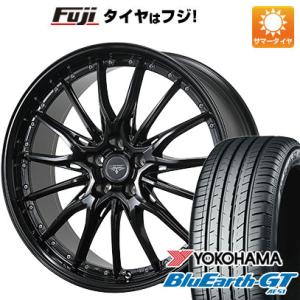 【新品国産5穴114.3車】 夏タイヤ ホイール4本セット 225/40R19 ヨコハマ ブルーアース GT AE51 トピー ドルフレン ヒューバー 19インチ