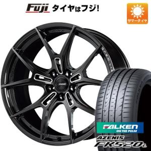 【新品国産5穴114.3車】 夏タイヤ ホイール4本セット 225/40R19 ファルケン アゼニス...