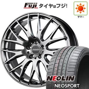 【新品国産5穴114.3車】 夏タイヤ ホイール4本セット 225/40R19 ネオリン ネオスポーツ(限定) レイズ ホムラ 2X9PLUS 19インチ｜fujicorporation