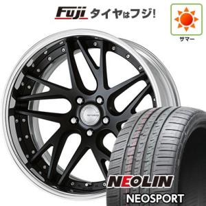 【新品国産5穴114.3車】 夏タイヤ ホイール4本セット 225/40R19 ネオリン ネオスポー...