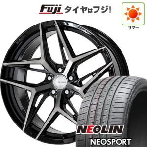 【新品国産5穴114.3車】 夏タイヤ ホイール4本セット 225/40R19 ネオリン ネオスポー...