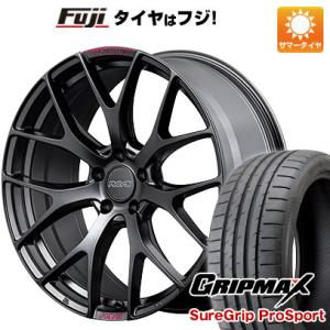 【新品国産5穴114.3車】 夏タイヤ ホイール4本セット 225/40R19 グリップマックス P...