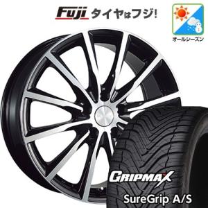 【新品国産5穴114.3車】 オールシーズンタイヤ ホイール4本セット 225/40R19 グリップ...