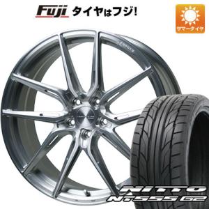 【パンク保証付き】【新品国産5穴114.3車】 夏タイヤ ホイール4本セット 225/40R19 ニ...