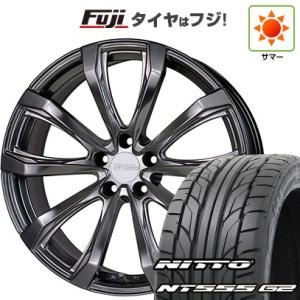 【パンク保証付き】【新品国産5穴114.3車】 夏タイヤ ホイール4本セット 225/40R19 ニ...