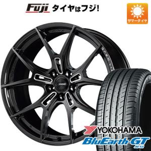 【新品国産5穴100車】 夏タイヤ ホイール4本セット 225/40R19 ヨコハマ ブルーアース ...