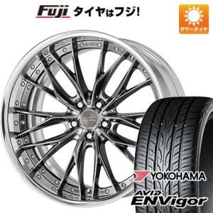 【新品国産5穴100車】 夏タイヤ ホイール4本セット 225/40R19 ヨコハマ エイビッド エ...