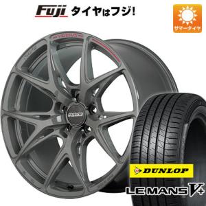 【新品国産5穴114.3車】 夏タイヤ ホイール4本セット 225/35R19 ダンロップ ルマン ...