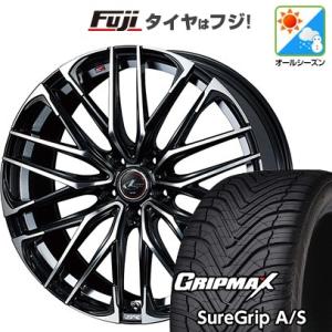 【新品】プリウス60系 オールシーズンタイヤ ホイール4本セット 225/45R19 グリップマックス シュアグリップ(限定) ウェッズ レオニス SK 19インチ｜fujicorporation