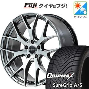 【新品国産5穴114.3車】 オールシーズンタイヤ ホイール4本セット 225/45R19 グリップ...