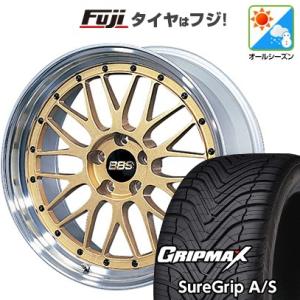 【新品国産5穴114.3車】 オールシーズンタイヤ ホイール４本セット 225/45R19 グリップマックス シュアグリップ オールシーズン(限定) BBS JAPAN LM 19インチ｜fujicorporation