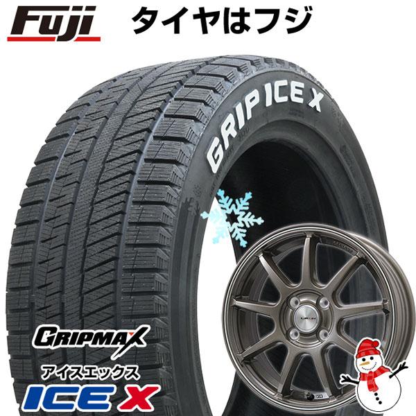 【新品国産4穴100車】 スタッドレスタイヤ ホイール4本セット 185/60R16 グリップマック...