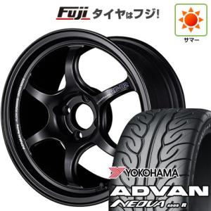 【新品】S660 夏タイヤ ホイール４本セット F:165/55R15 R:195/45R16 ヨコハマ アドバン ネオバAD08R ヨコハマ アドバンレーシング RG-DII｜fujicorporation