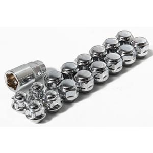 クロムモリブデン冷間鍛造レーシングナット＆ロックセット 12X1.25
