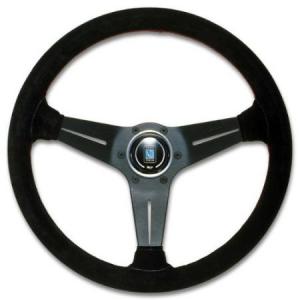 【在庫限り特価】 NARDI ナルディ ステアリング SPORTS タイプラリー ブラックスエード/ブラック（35φ） N754 送料無料(一部地域除く) タイヤはフジ