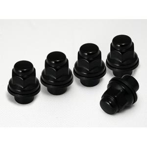 トヨタ純正アルミホイール専用 平座スチールナット＆ロックセット