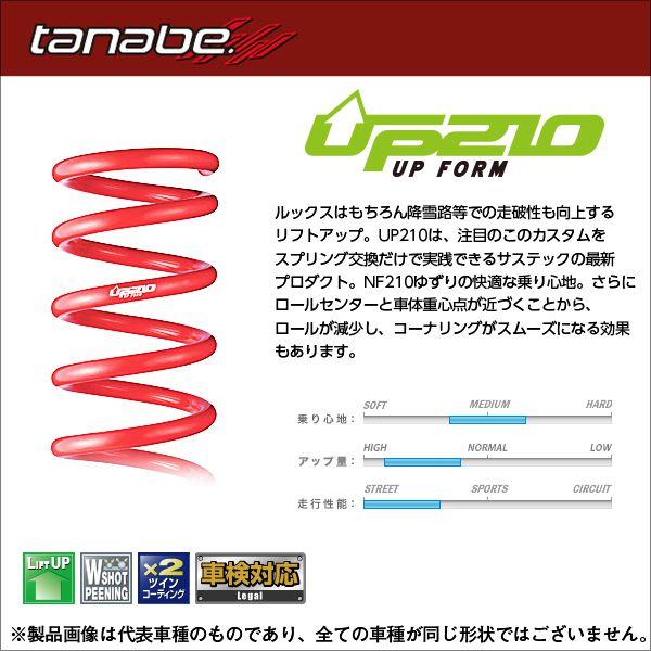 TANABE タナベ カスタムスプリング DEVIDE UP210 ディバイド アップ210 スクラ...