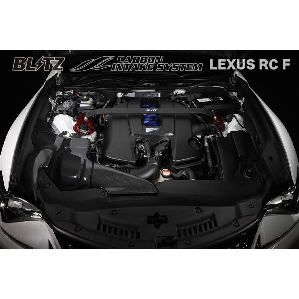 BLITZ ブリッツ カーボンインテークシステム LEXUS RC F 2014/10-2019/0...