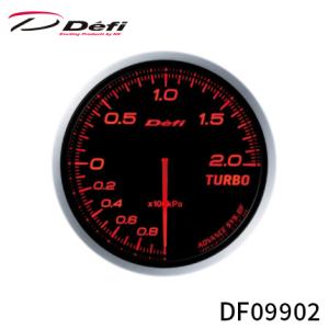 Defi アドバンス BFメーター 60φ ターボ計 200kPaモデル アンバーレッド DF099...