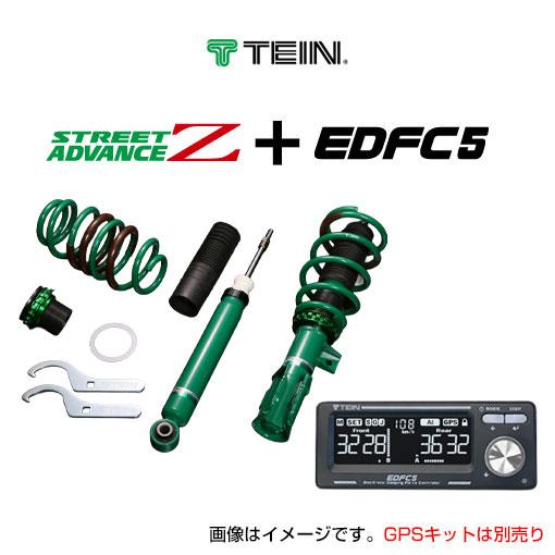 【着日指定不可】 TEIN 車高調 STREET ADVANCE Z + EDFC5 インテグラ タ...