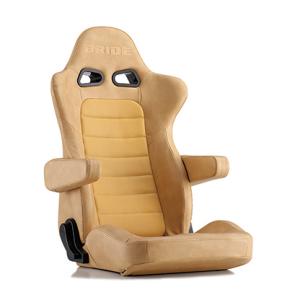 BRIDE ブリッド ユーロスター2 EUROSTERII CRUZ ベージュレザー リクライニング...