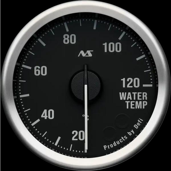 Defi アドバンス RSII 52φ 水温計 20℃〜120℃ 文字板色/黒・70sホワイト DF...