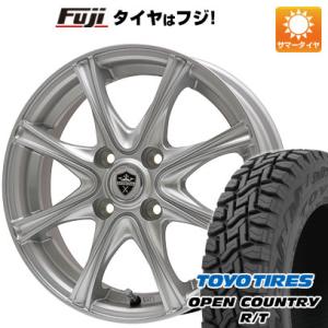 【新品 軽自動車】N-BOX タント ワゴンR 夏タイヤ ホイール4本セット 155/65R14 トーヨー オープンカントリー R/T RBL ブランドル ER16 14インチ｜fujidesignfurniture