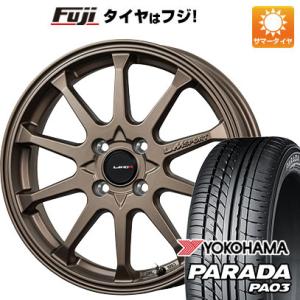 【新品 軽自動車】夏タイヤ ホイール4本セット 165/55R14 ヨコハマ PARADA PA03...