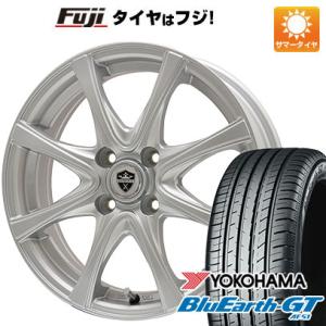 【新品】フリード 5穴/114 夏タイヤ ホイール4本セット 185/65R15 ヨコハマ ブルーアース GT AE51 ブランドル KF25 15インチ｜fujidesignfurniture