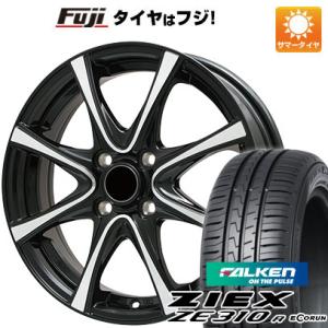 【新品】フリード 5穴/114 夏タイヤ ホイール４本セット 185/65R15 ファルケン ジークス ZE310R エコラン(限定) ブランドル KF25BP 15インチ｜fujidesignfurniture