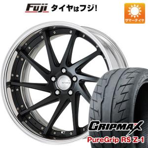 【新品国産5穴114.3車】 夏タイヤ ホイール4本セット 245/35R19 グリップマックス ピ...