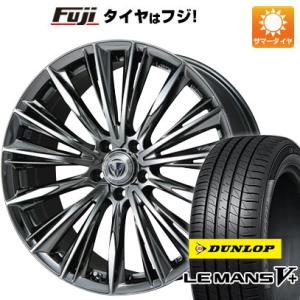 【新品国産5穴114.3車】 夏タイヤ ホイール4本セット 215/45R18 ダンロップ ルマン ...