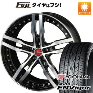 【新品国産5穴114.3車】 夏タイヤ ホイール4本セット 215/45R18 ヨコハマ エイビッド...