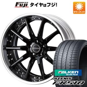 【新品国産5穴114.3車】 夏タイヤ ホイール4本セット 255/30R21 ファルケン アゼニス...