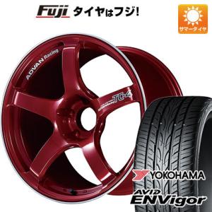 【新品国産5穴114.3車】 夏タイヤ ホイール4本セット 225/40R18 ヨコハマ エイビッド エンビガーS321 ヨコハマ アドバンレーシング TC4 18インチ｜fujidesignfurniture