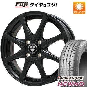 【新品国産4穴100車】 夏タイヤ ホイール4本セット 175/55R15 ブリヂストン ニューノ BRANDLE KF25B 15インチ｜fujidesignfurniture