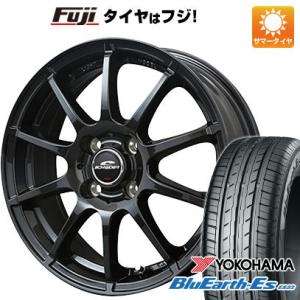 【新品国産4穴100車】 夏タイヤ ホイール4本セット 175/55R15 ヨコハマ ブルーアース ES32 MID シュナイダー スタッグ 15インチ｜fujidesignfurniture