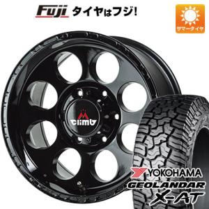 【新品国産6穴139.7車】 夏タイヤ ホイール4本セット 265/70R16 ヨコハマ ジオランダー X-AT G016 エムクライム アストロ 16インチ｜fujidesignfurniture