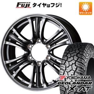 【新品国産6穴139.7車】 夏タイヤ ホイール4本セット 265/70R16 ヨコハマ ジオランダー X-AT G016 トピー バザルト-X タイプ2 16インチ｜fujidesignfurniture