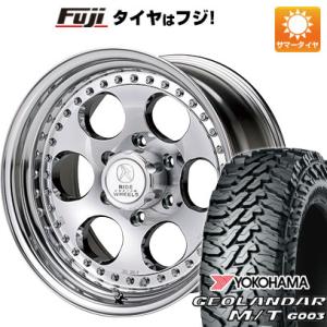 【新品国産6穴139.7車】 夏タイヤ ホイール4本セット 235/85R16 ヨコハマ ジオランダー M/T G003 エルフォード ブラッドストック 16インチ｜fujidesignfurniture