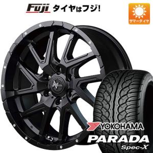 【新品国産6穴139.7車】 夏タイヤ ホイール4本セット 275/55R20 ヨコハマ PARADA Spec-X MID ナイトロパワー デリンジャー 20インチ｜fujidesignfurniture