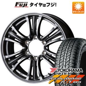 【新品国産6穴139.7車】 夏タイヤ ホイール4本セット 265/70R17 ヨコハマ ジオランダー A/T G015 OWL/RBL トピー バザルト-X タイプ2 17インチ｜fujidesignfurniture