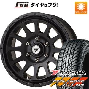 【新品国産6穴139.7車】 夏タイヤ ホイール4本セット 265/70R17 ヨコハマ ジオランダー A/T G015 OWL/RBL デルタフォース オーバル 17インチ｜fujidesignfurniture