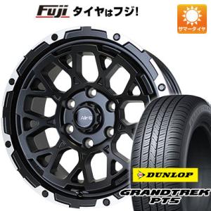 【新品】プラド 夏タイヤ ホイール4本セット 265/65R17 ダンロップ グラントレック PT5...