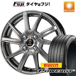 【新品国産4穴100車】 夏タイヤ ホイール４本セット 195/65R15 ピレリ パワジー タカイチ セプティモG01プラス ハイパーシルバー 15インチ｜fujidesignfurniture