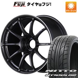 【パンク保証付】【新品国産5穴114.3車】 夏タイヤ ホイール4本セット 225/45R18 ニットー NT555 G2 ヨコハマ アドバンレーシング RSIII 18インチ｜fujidesignfurniture